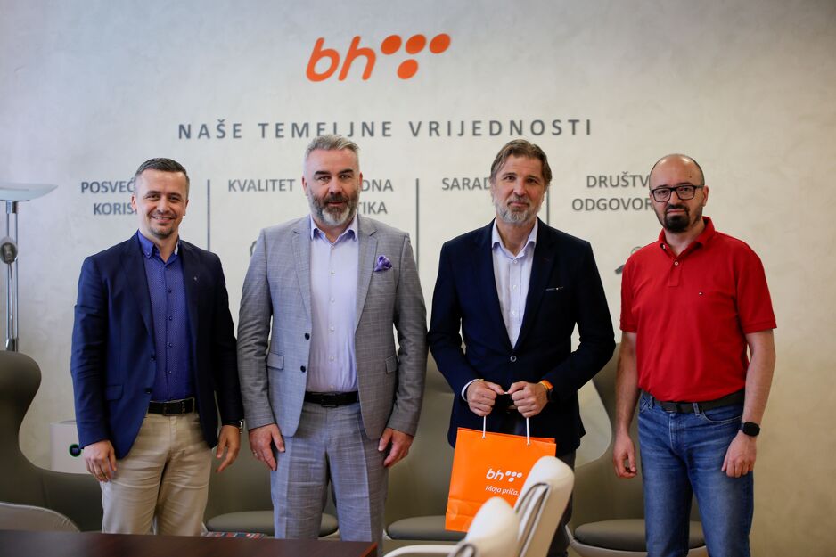 Tomislav Cvitanušić posjetio je BH Telecom