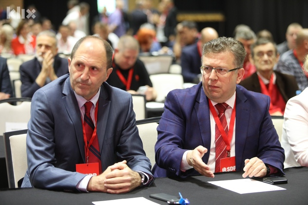 Mario Nenadić (Udruženje poslodavaca) i Selvedin Šatorović (Savez samostalnih sindikata) (Foto: I. L./Klix.ba)