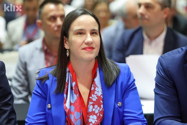 Benjamina Karić, potpredsjednica SDP-a (Foto: I. L./Klix.ba)