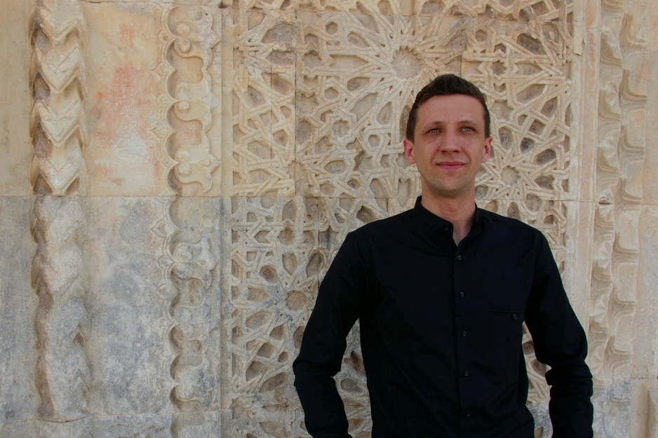 Hamza Ridžal u Sultanhani karavansaraju (Foto: Ahmed Šarić)