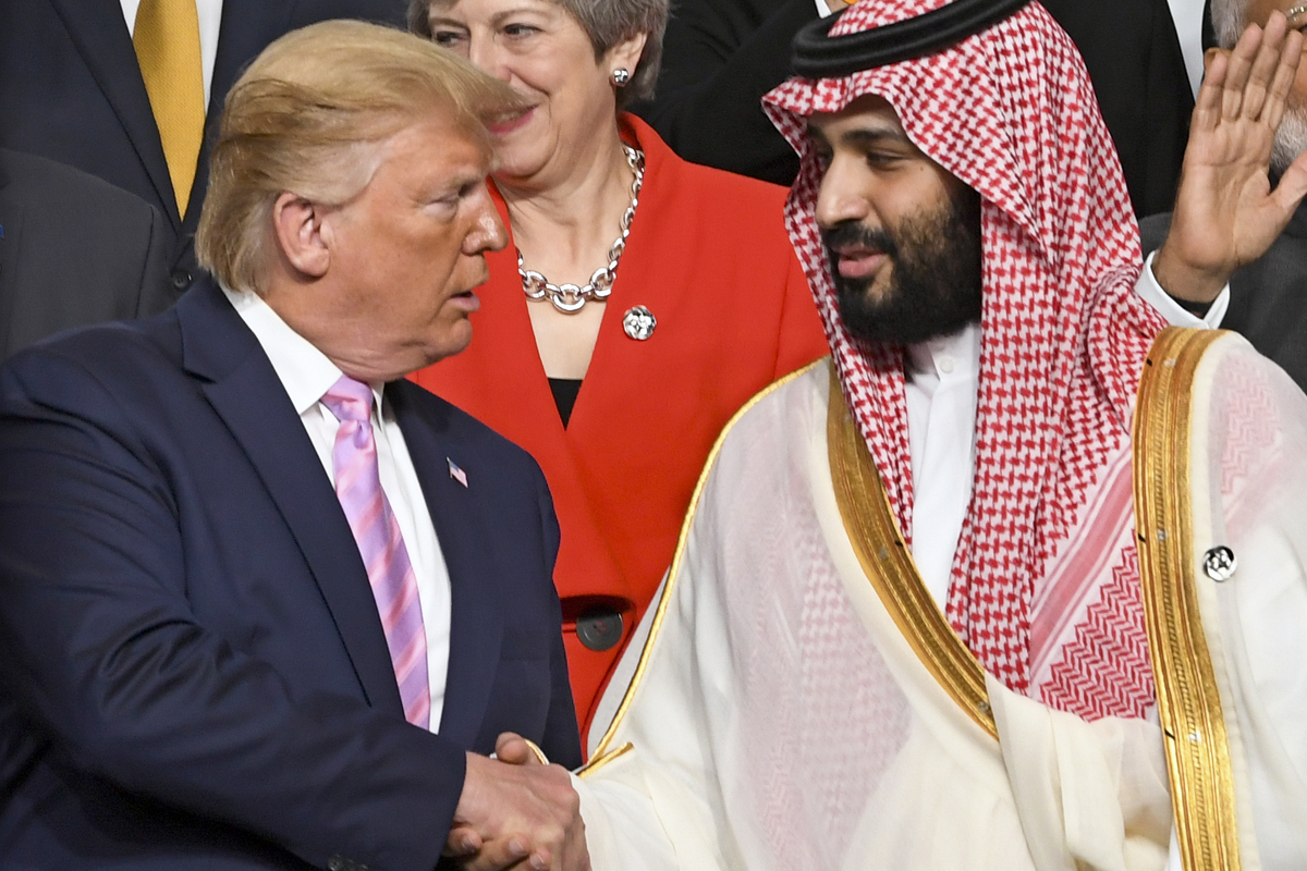 Trump bio u dobrim odnosima sa Bin Salmanom (Foto: EPA-EFE)