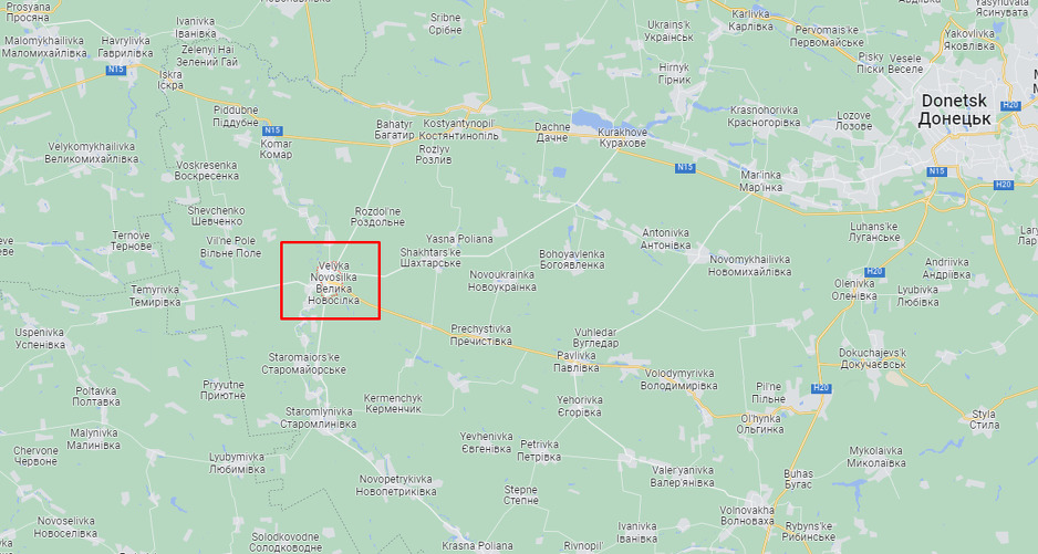 Područje Velike Novoselke