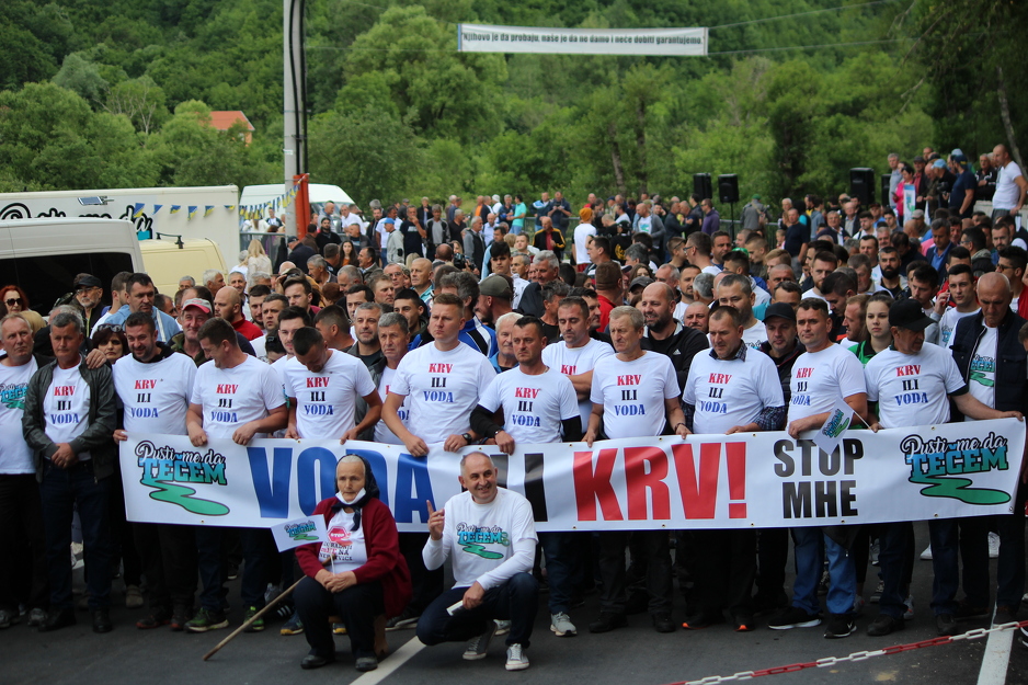 Protesti protiv izgradnje malih hidroelektrana