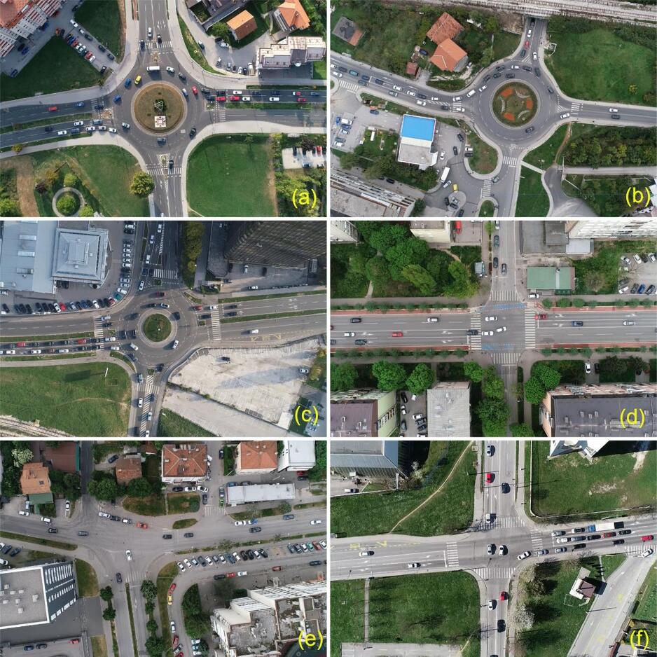 Lokacije istraživanja (Izvor: Građevinski fakultet UNSA)