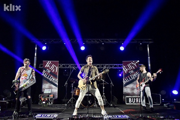 Nastup američkog benda Burn the Ballroom (Foto: I. Š./Klix.ba)