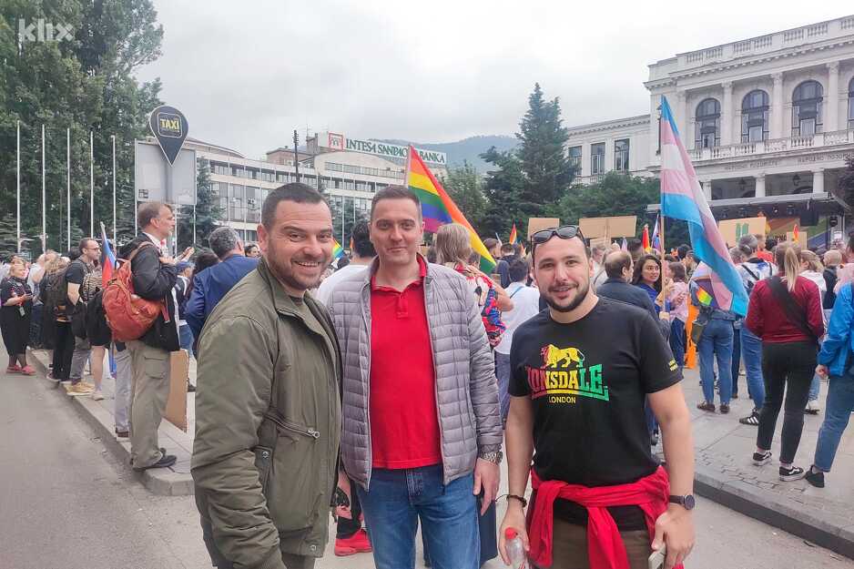 Saša Magazinović, Davor Čičić i Aldin Krivan (Foto: Klix.ba)