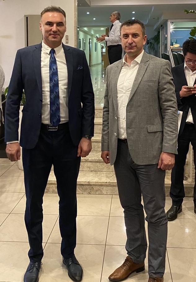 Siniša Berjan i Osman Ćatić (Foto: Grad Konjic)