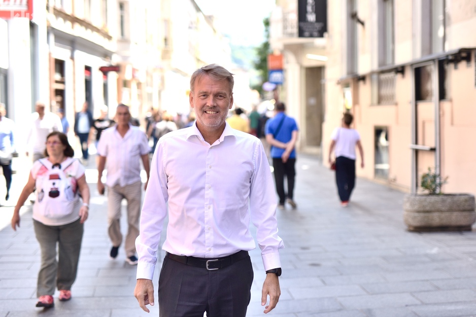 Reinertsen uvjeren kako će nove tehnologije zaživjeti u BiH (Foto: T. S./Klix.ba)