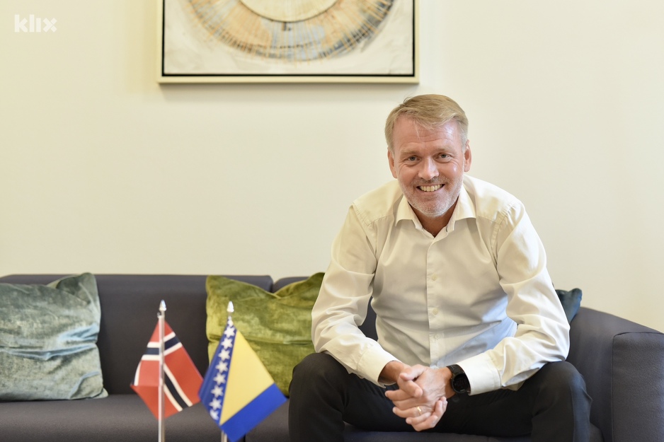Reinertsen: Boravak u BiH me učinio bogatijim za brojna prijateljstva (Foto: T. S./Klix.ba)