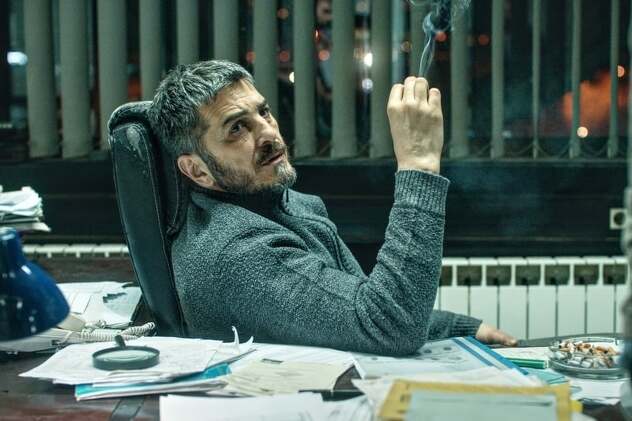 Feđa Štukan kao viši inspektor Edib Musić