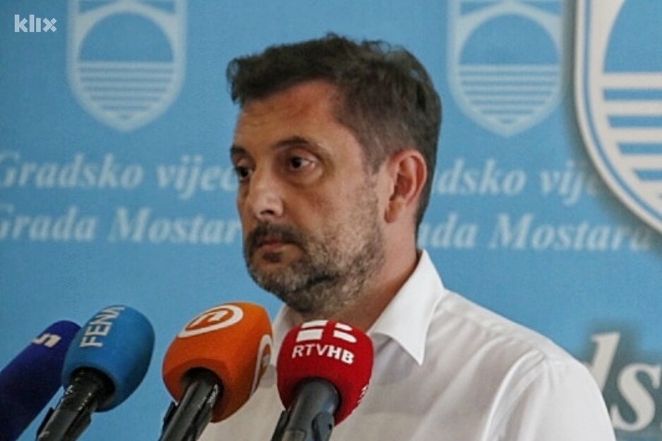 Gradonačelnik Mostara Mario Kordić (Foto: G. Š./Klix.ba)