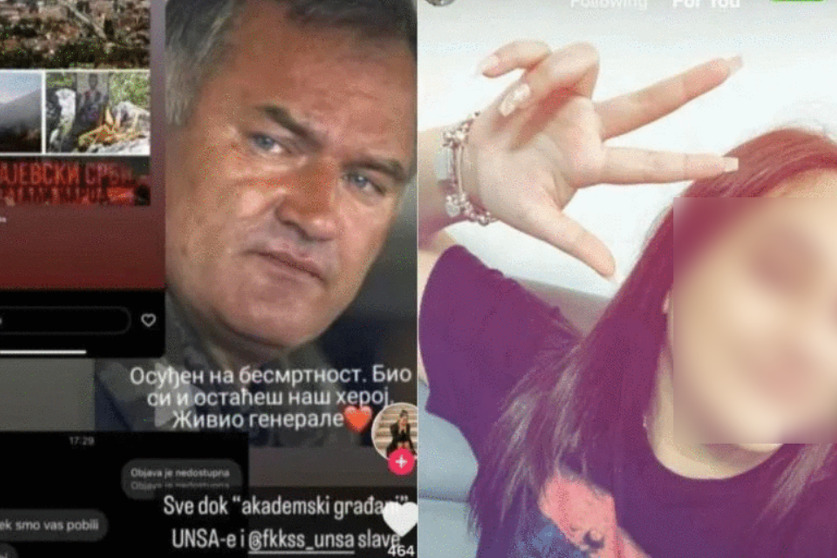 Instagram objave dvije sarajevske studentice
