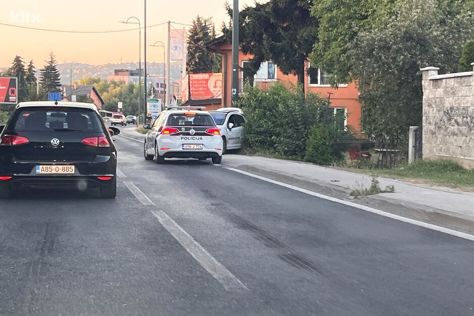 Saobraćajna nesreća na Stupu (Foto: Klix.ba)