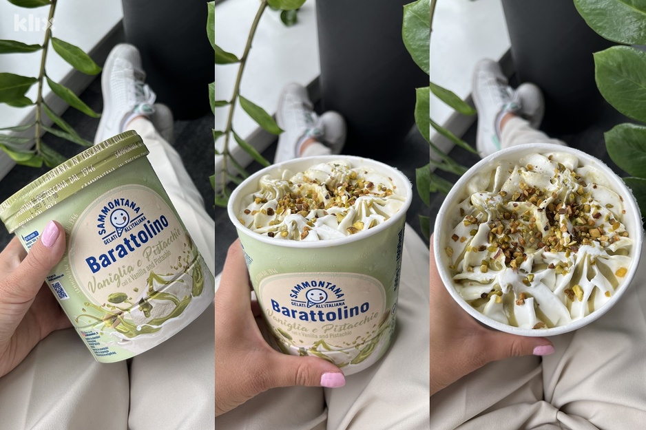 Vaniglia e Pistacchio trenutno je omiljeni okus italijanskog brenda sladoleda (Foto: I. L./Klix.ba)