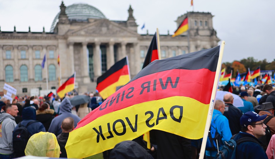 Protest AfD-a protiv rastućih troškova života u oktobru 2022. godine (Foto: EPA-EFE)