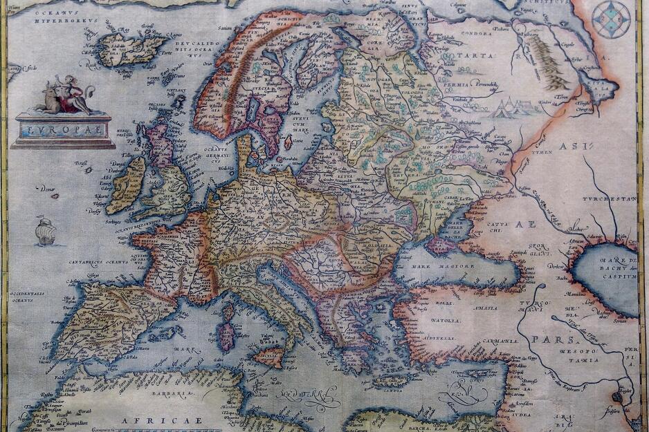 Evropa u 16. stoljeću, Jadransko more je upisano kao 