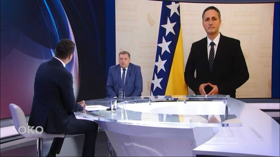 Dodik u emisiji OKO na RTS-u