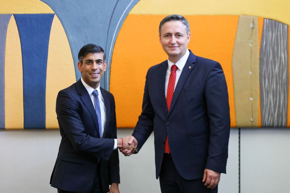 Rishi Sunak i Denis Bećirović