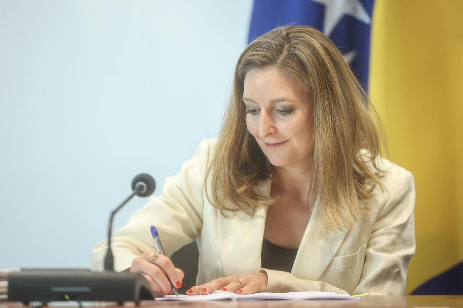 Manuela Naessl, direktorica EBRD-a u BiH (Foto: Pixsell/Armin Durgut)