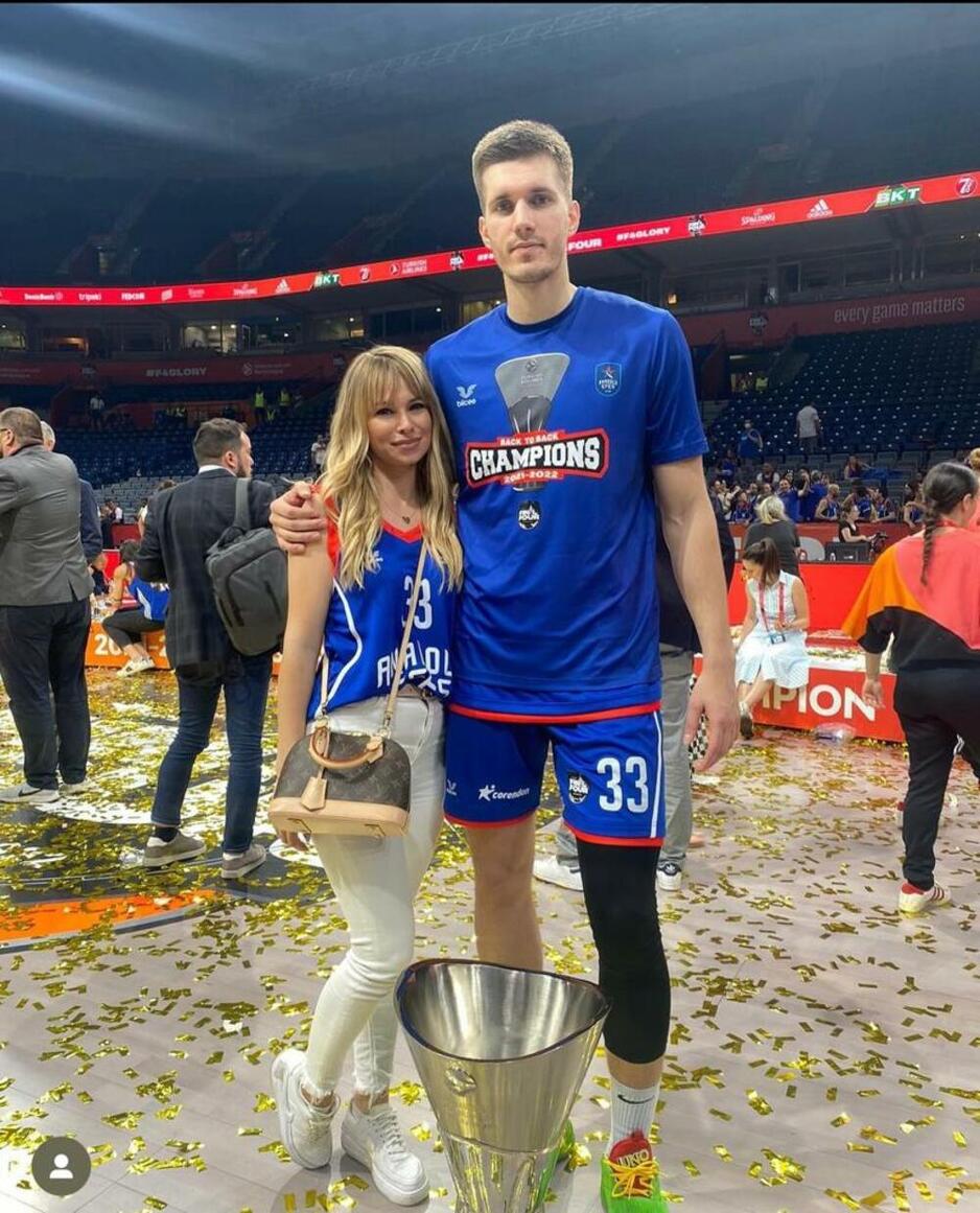 Tiana Šumaković i Filip Petrušev (Foto: Instagram)