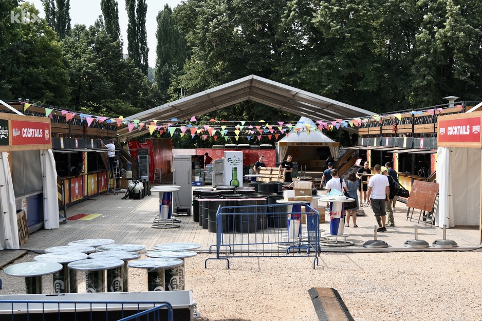 Teku posljednje pripreme za Street Food Market Sarajevo (Foto: D. S./Klix.ba)
