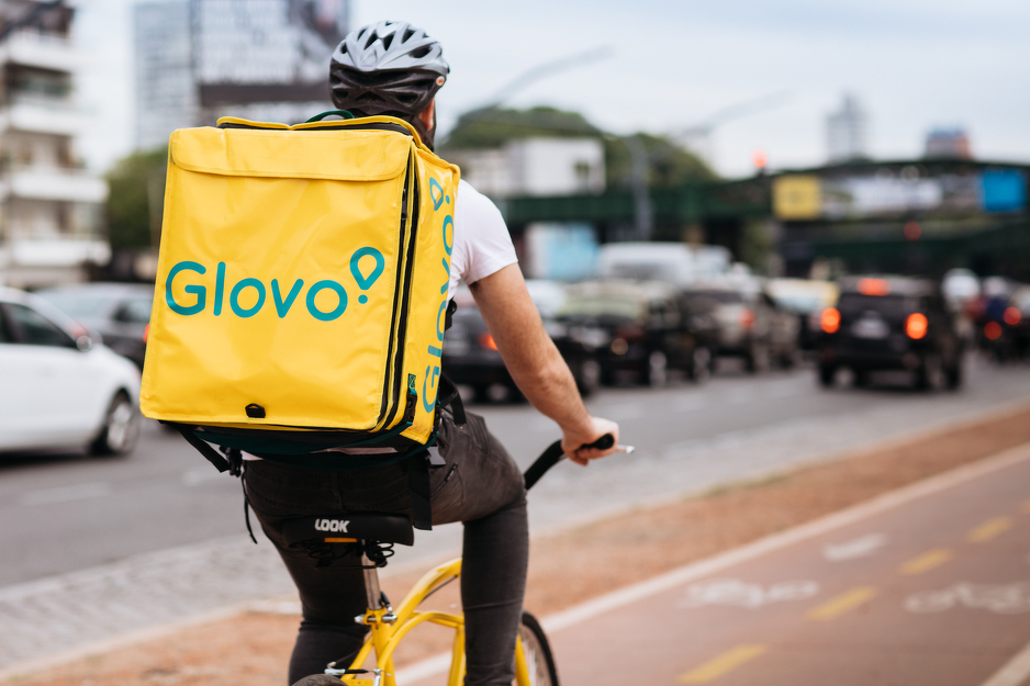 Glovo aplikacija je ista u svim gradovima i državama