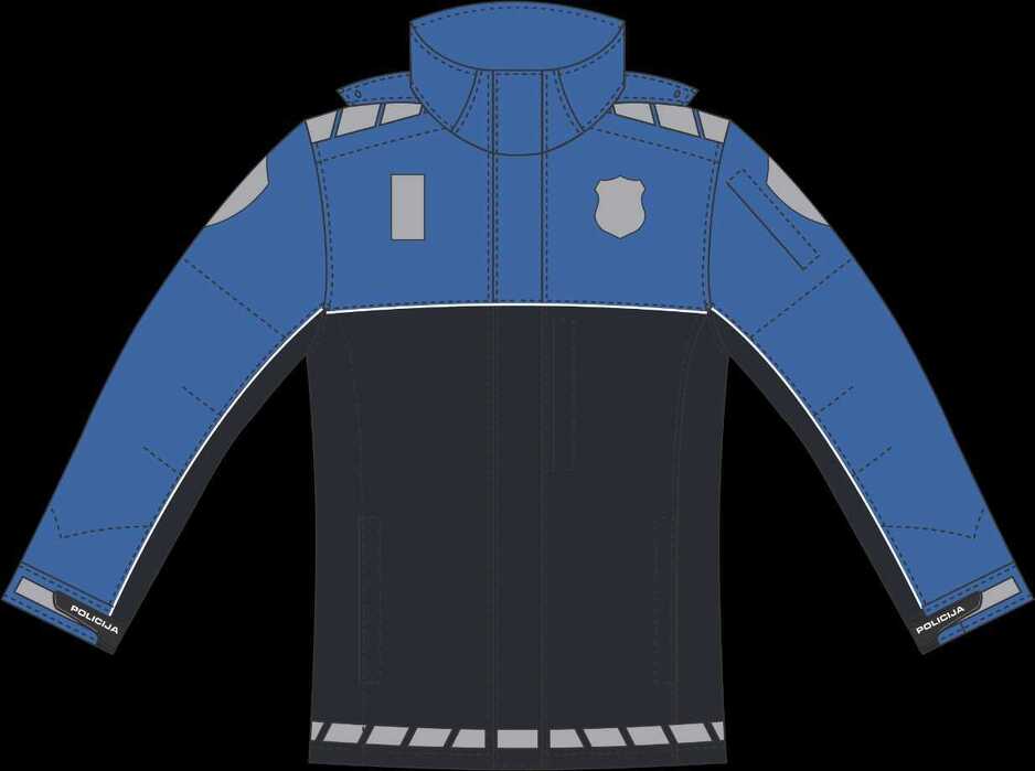 Jakna - dio osnovna policijske uniforme (klasična uniforma)
