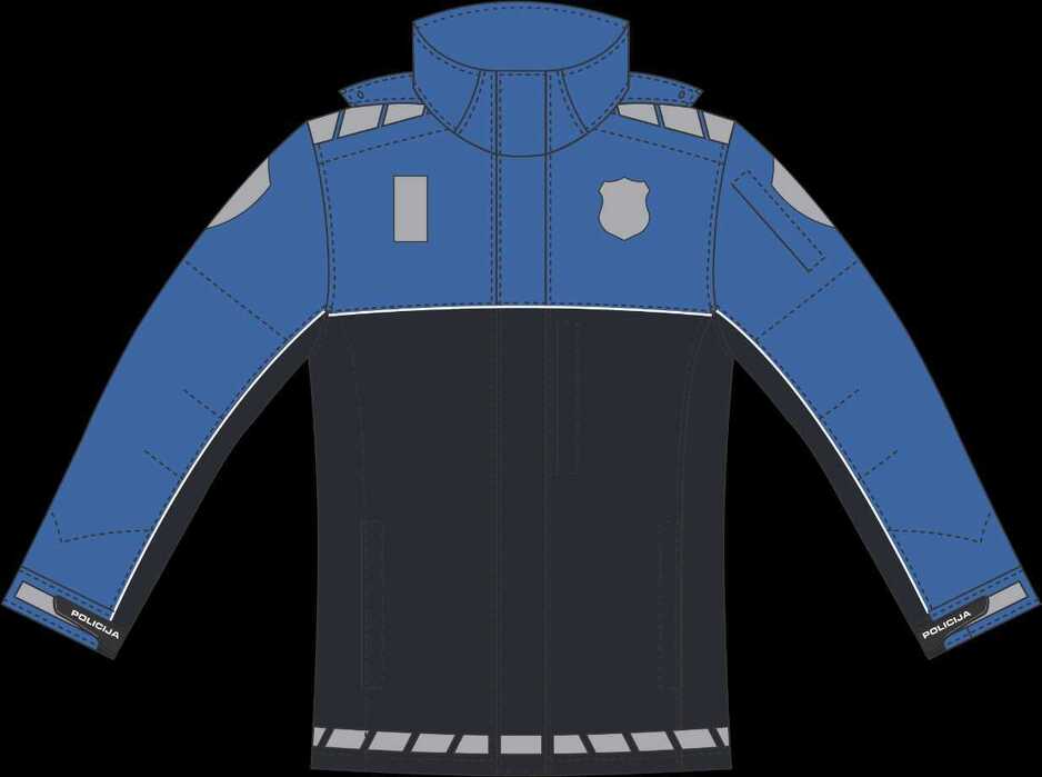 Jakna - dio osnovna policijske uniforme (klasična uniforma)