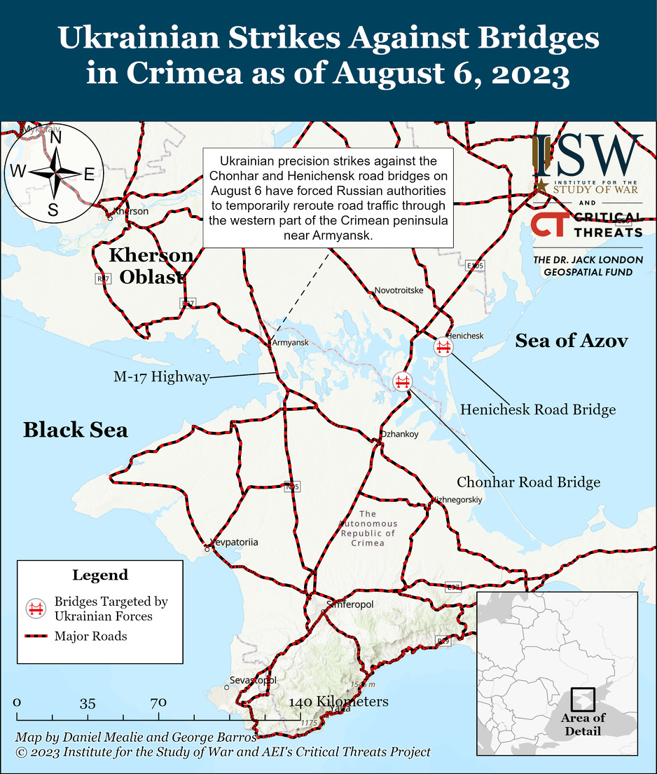 Mapa: ISW