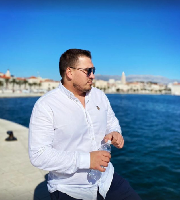 Zahiragić: Proveo vikend na Jadranu (Foto: Instagram)