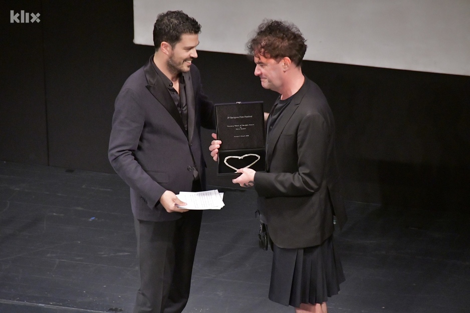 Jovan Marjanović i Mark Cousins (Foto: I. Š./Klix.ba)