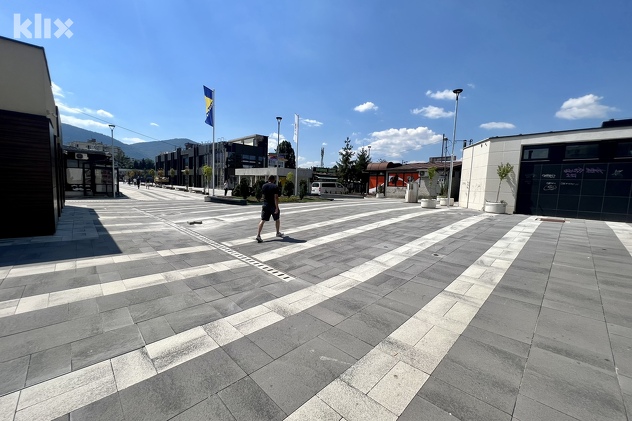 Centralni trg na Ilidži (Foto: D. S./Klix.ba)