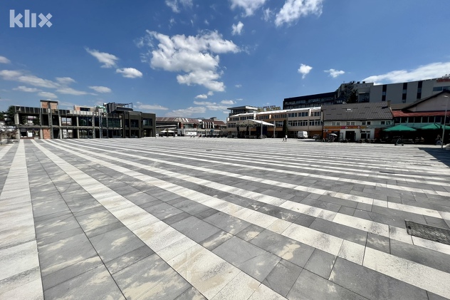 Centralni trg na Ilidži (Foto: D. S./Klix.ba)