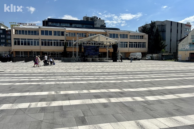 Centralni trg na Ilidži (Foto: D. S./Klix.ba)