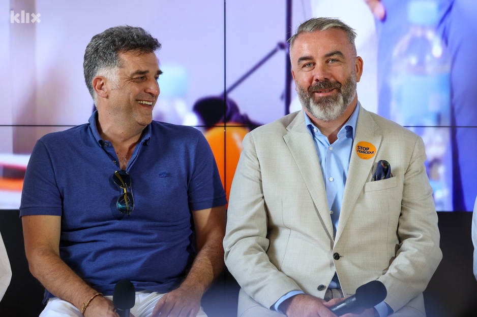 Danis Tanović i Sedin Kahriman (Foto: I. L./Klix.ba)