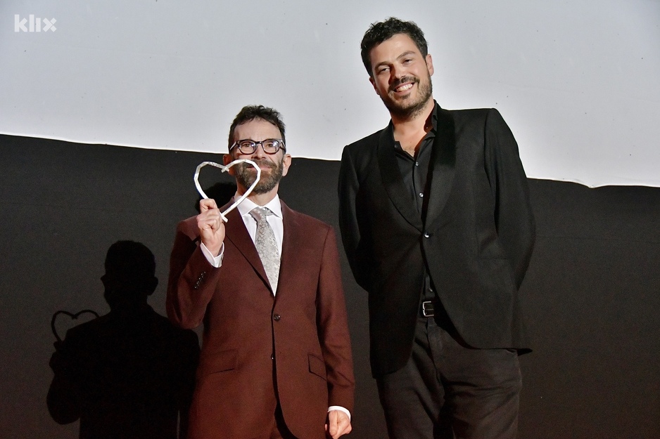 Charlie Kaufman i Jovan Marjanović (Foto: I. Š./Klix.ba)