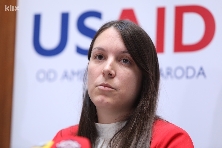 Direktorica Transparency Internationala Ivana Korajlić (Foto: I. L./Klix.ba)