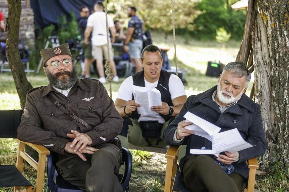 Detalj sa snimanja filma