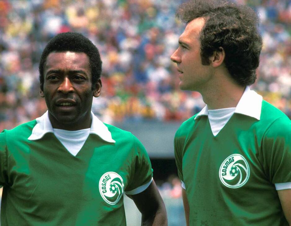 Pele i Franz Beckenbauer su bila zaštitna lica američkog NASL-a