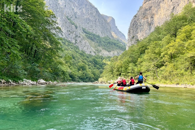 Rafting na Neretvi (Foto: D. S./Klix.ba)