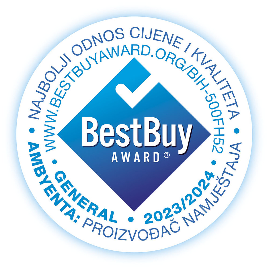 Best Buy Award certifikat za Ambyentu