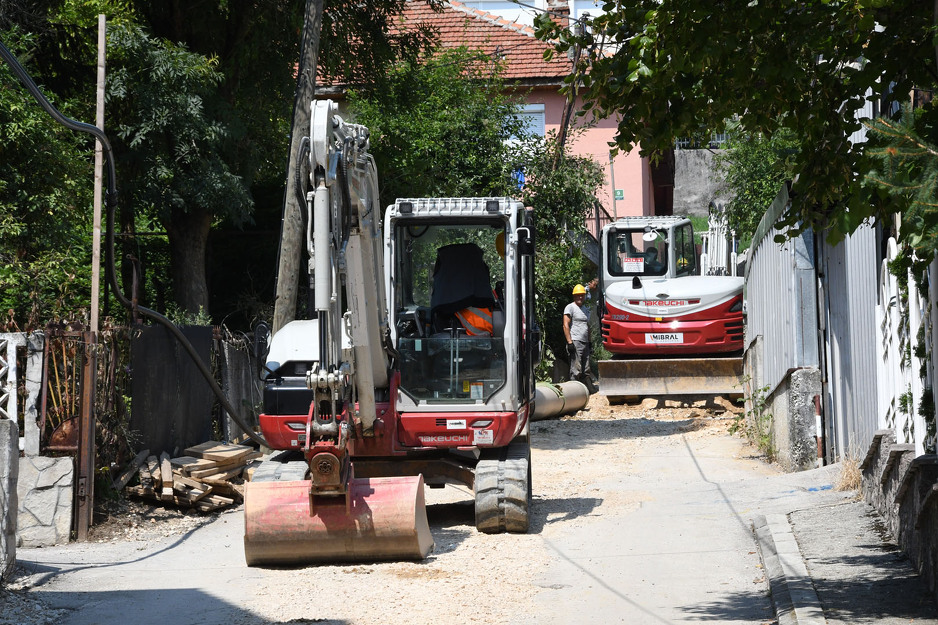 Rekonstrukcija vodovodne mreže u Mjesnoj zajednici Dolac (Foto: Općina Novo Sarajevo)