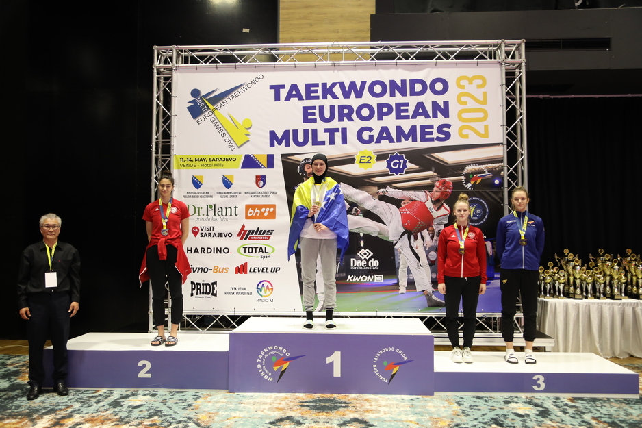 Sara je osvojila zlatnu medalju na Evropskim multi igrama u Sarajevu