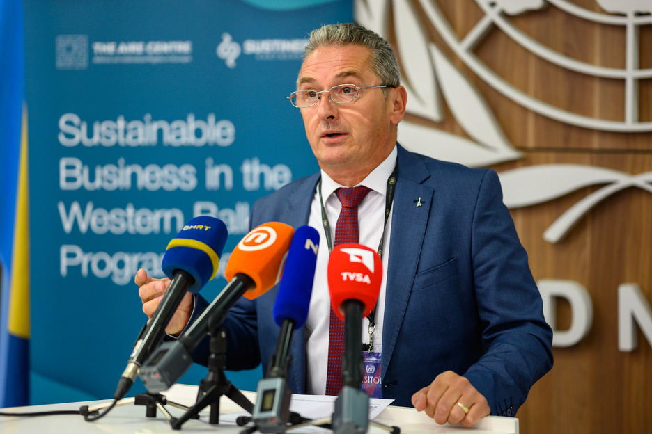 Almir Bajtarević, Tvornica cementa Kakanj (Foto: AIRE Centar)