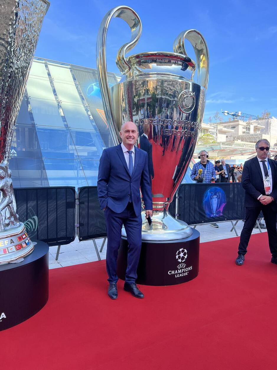 Adis Hadžić uoči ceremonije u Monacu