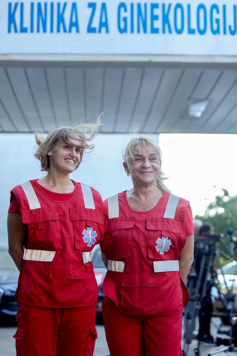 Doktorica Danijela Vrhovski i medicinska sestra Maja Herceg (Foto: Pixsell/Nel Pavletić)