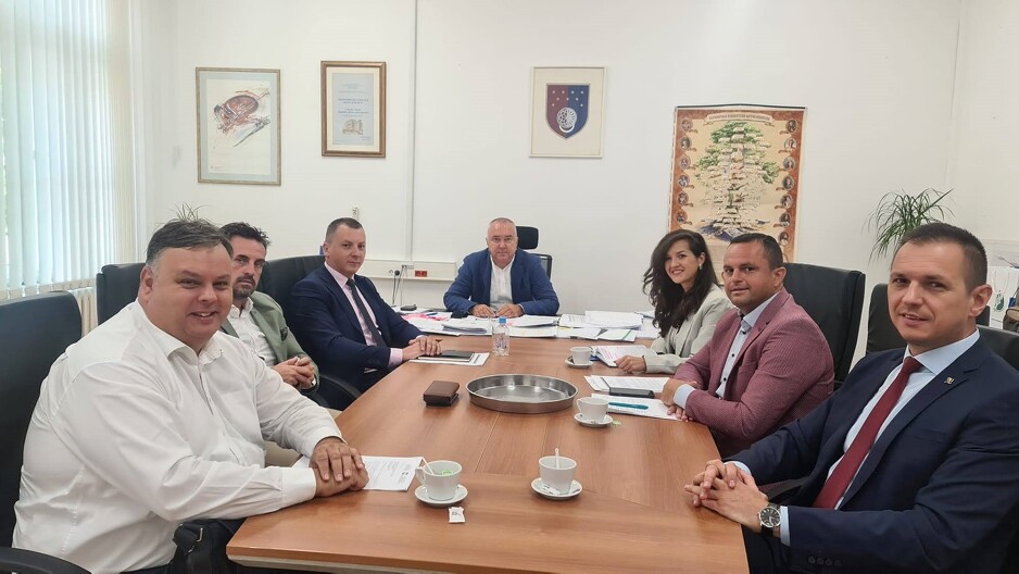 Sastanak predstavnika Privredne komore FBiH i resornog ministra u KS (Foto: Privredna komora FBiH)