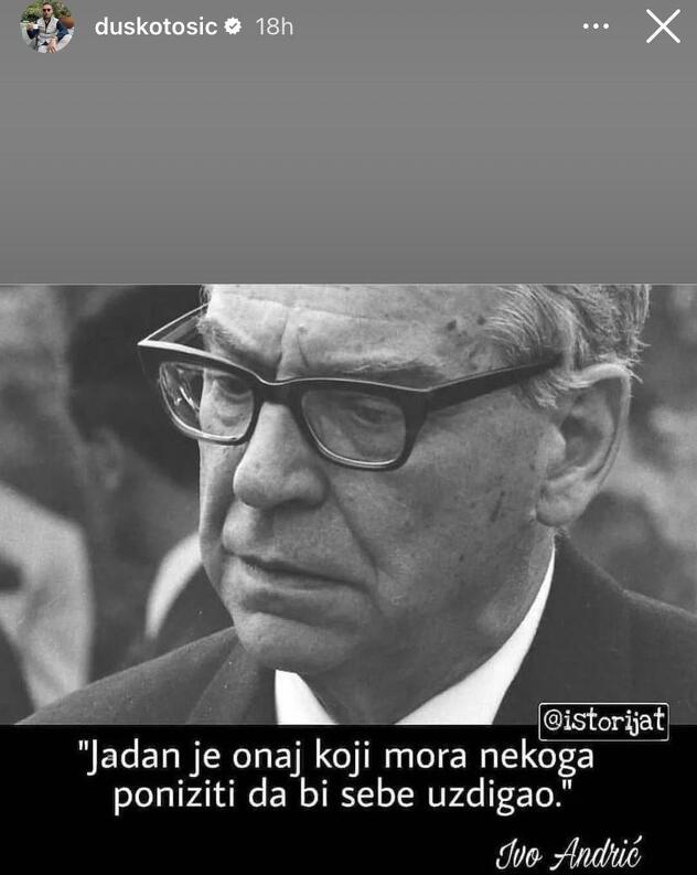 Screenshot: Instagram/duskotosic