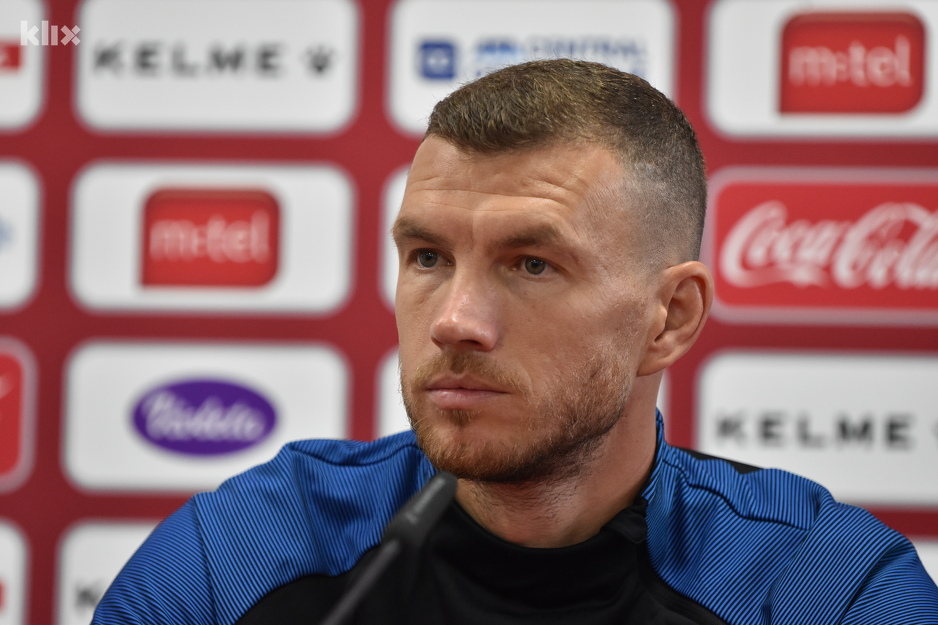 Edin Džeko (Foto: E. M./Klix.ba)