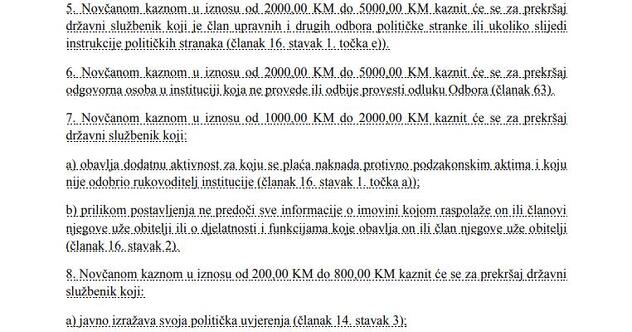 Zakon o državnoj službiu institucijama Bosne i Hercegovine